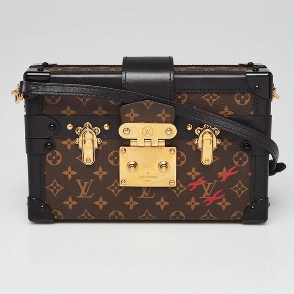 Louis Vuitton Monogram Canvas Petite Malle Bag - Picture 1 of 10